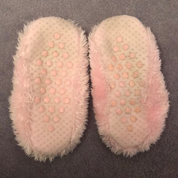 Fuzzy house slippers pink S/M - Picture 3 of 3